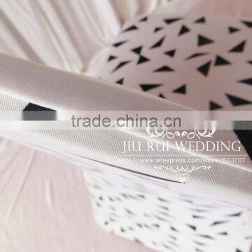 Triangle Print Spandex Chair Cover Lovely Lycra Chair Cover For Birthday Use photo-6