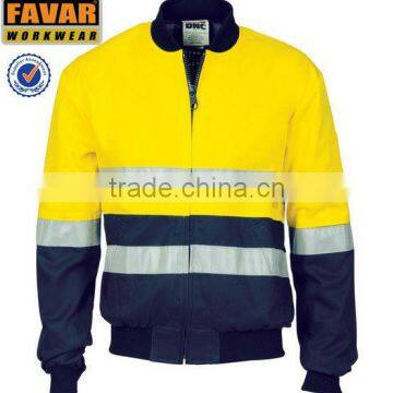 FR reflective working clothing work jacket workwear safety jacket