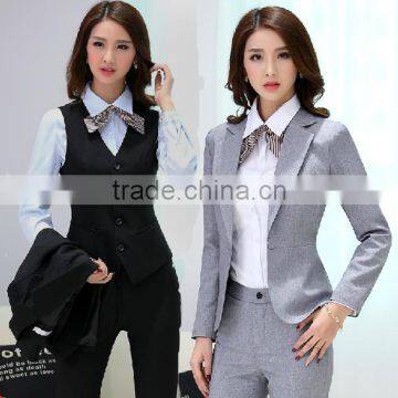 New design customized OL ladies working suit WMLSU20150031