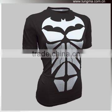 Dri Fit Sublimation Polysester Mens Compression Tee photo-3