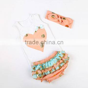 Wholesale Baby Clothing Set , Gold Baby Cotton Outift, New Style Clothes in Stock photo-2