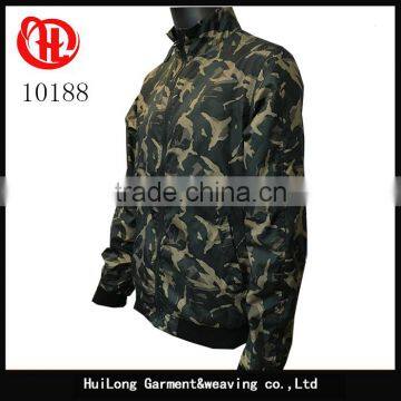 Wholesale Thin Spring Autumn Mens Customized Camo Coaches Jacket photo-3