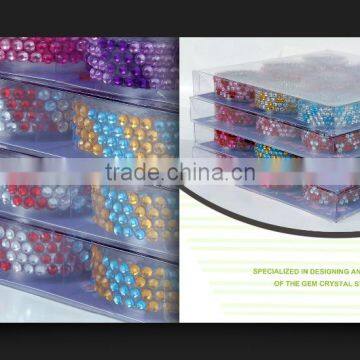 Factory Sale Beautiful Cyrstal Gem Sticker Sheets photo-5