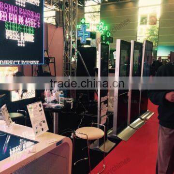 2015 Hot Sell Slim hd Split Screen Information Kiosk Totem Advertising photo-4