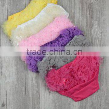 Comfortable Baby Clothes Lace Ruffle Bloomer Infnat Baby Shorts Bloomer photo-3