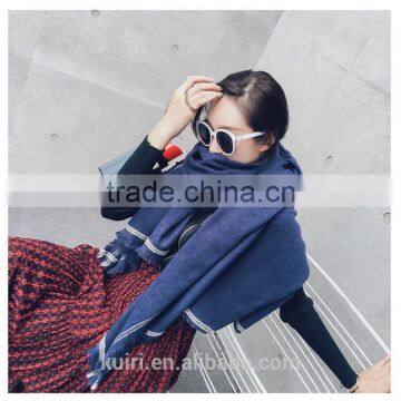 Women Winter Scarfs 2016 Plaid Cashmere Scarves New Designer Unisex Acrylic Basic Shawls Women's Scarves Big Size photo-6