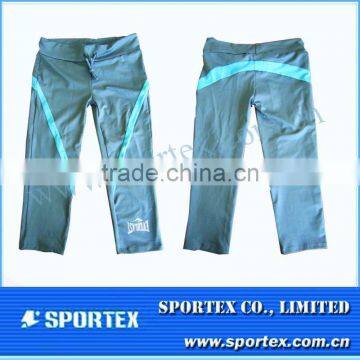 2012 OEM Ladies running capri pant EL-1003