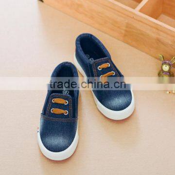 S60275B 2017 High-top Washed Canvas Casual Skate Kids Shoes for Kids photo-2