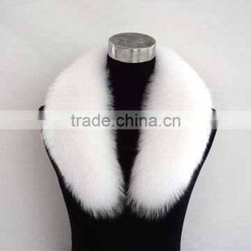 Myfur Light Brown Natural Animal Fur Garment Accessory Detachable Fox Fur Collar photo-5