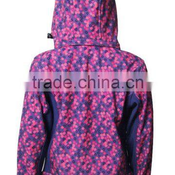 OEM Wholesale Children Latest Design Lovely Printting Coat Winter Jacket photo-3