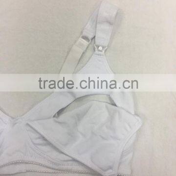 Women's Lace Full Figure Wire Free Nursing Breastfeeding Maternity Bra photo-4