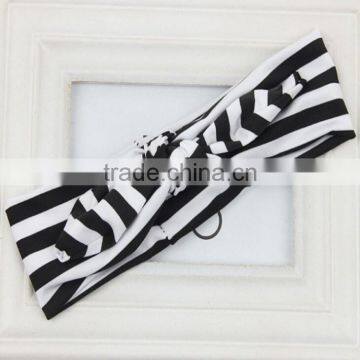 2015 Newest Cotton Baby Knot Headband,Stripe Cotton Headbands photo-6