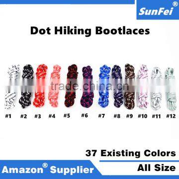 Heavy Duty Vintage Men Women Round Outdoors Hiking Walking Skate Trekking Dot Boots Reinforced Shoelaces Long Strings All Sizes photo-4