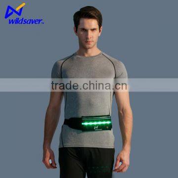 Flashing Jogging Elastic Fanny Pack Bag Waterproof Waist Pouch photo-2