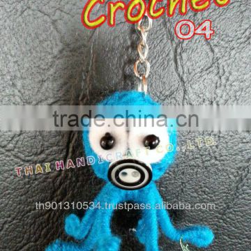 Handmade Crochet Key chains Wholesale Key rings