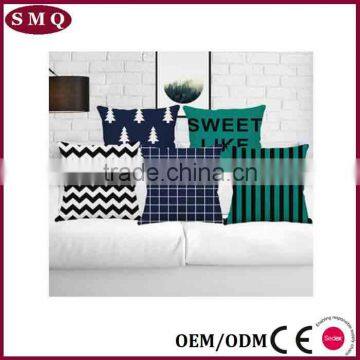 Customized Size Geometric Digital Printing for Pillow Cover photo-3