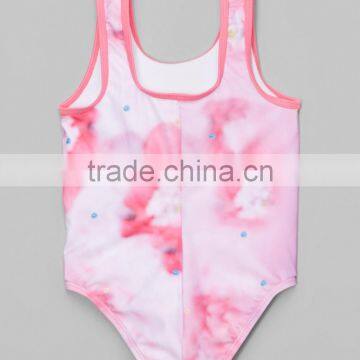 New Summer Girl Beachwear With Princess Goldfish One-Piece Girl Swimsuit Child Wear G-NP-S905-324 photo-2