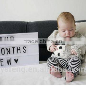 Cartoon House Pattern Cute Design Baby Boy Sweater photo-2