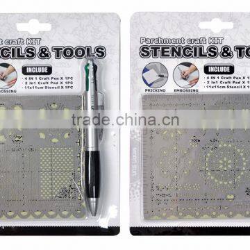 Parchment Craft Kit - Stencil & Tool photo-3