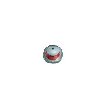 Silver color motorcycle tail box