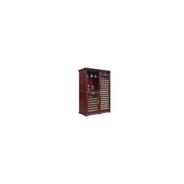 Wood Wine Furniture Compressor Cooler Wine Storage Digtal Control