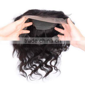 Hair Extension 7a New Arrived Body Wave Human Hair Ear To Ear 360 Lace Frontal Closure photo-2