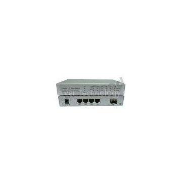 1 Port SFP 4 Port Rj45 Power Over Ethernet POE Optical Fiber Switch 25W