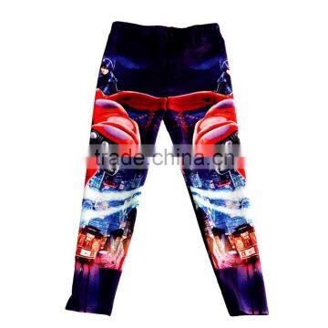 New Arrival Kids Cartoon Printing Leggings Plus Size CLgs-1069