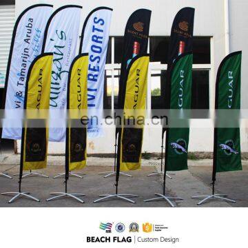 fiberglass flying banner for display