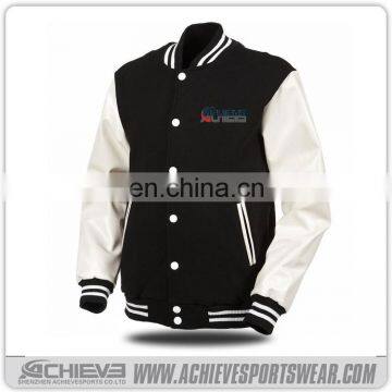 sublimation man winter custom varsity jacket/ bomber jacket wholesale