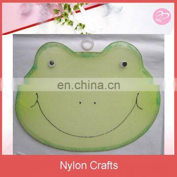 Green nylon frog hanging decoration for baby bedroom