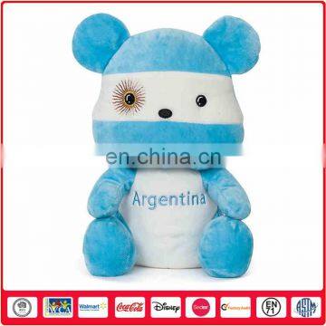 Baby Funny Toy National Flag Teddy Bear Wholesale