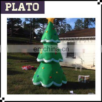 Top quality inflatable christmas tree for decoration