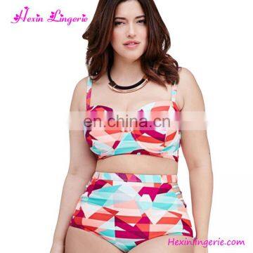 Low MOQ Flower Mature Woman Beachwear Sexy Bathing Suits For Women