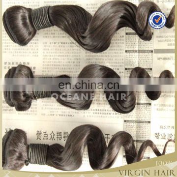 100 grams luxury original factory supply double weft hotsale virgin wonderful brazilian loose wave