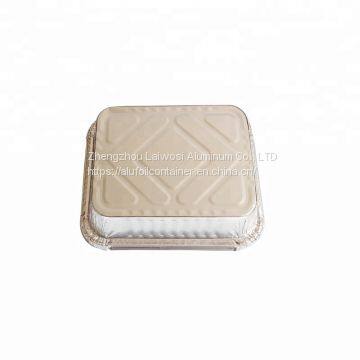 Factory Price Rectangular Disposable Aluminum Foil Container photo-2