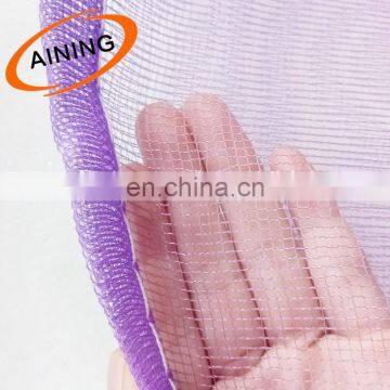 Hot selling small plastic orange mesh bag