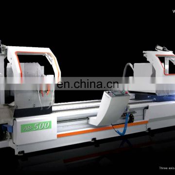 high quality aluminum profile CNC cutting machine with double head 3 axis A8-500