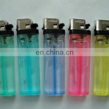 normal cheap plastic customized flint lighter -8.0cm