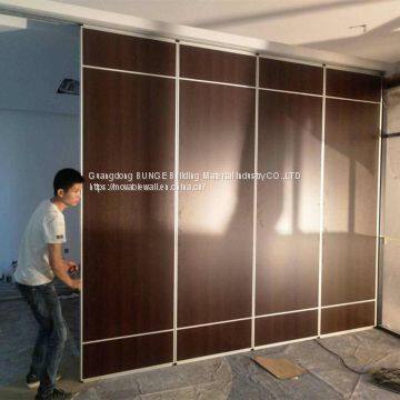 Mobile Wood Folding Sliding Modular Operable Soundproof Movable Partition Walls photo-3