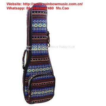 Hot sale 18mm Padded Ukulele Gig Bag Cases High Quality, Tenor Ukulele uke