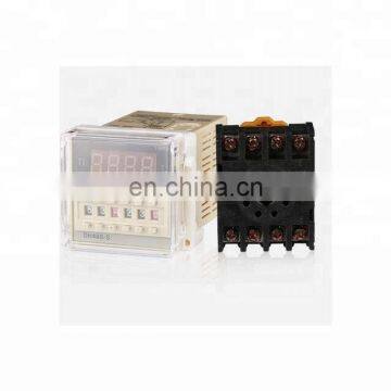 DH48S-2Z digital time relay high precision AC220VDC24V12V timer with base