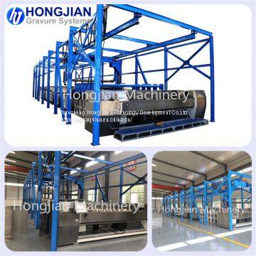 Gravure Cylinder Plating Machine Electroplating Line Nickel Copper Chrome Plating Tank for Rotogravure Printing Cylinder Making
