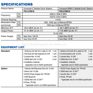 FURUNO FELCOM19 Inmarsat-C