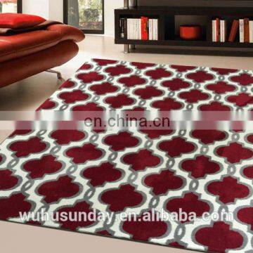 polyester modern design wholesale polyester shaggy carpets china