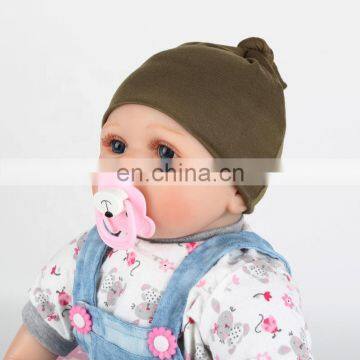 BABY Organic Bamboo Rayon Baby Beanie Soft Knotted Caps photo-5