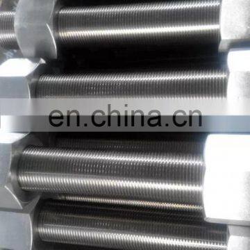 SS304 Stainless Steel Full Threaded Hex Bolts and Nuts in Bolts DIN 933, M8 photo-3