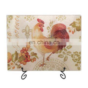 Cute Animal Duck Tempered Glass Kitchen Chopping Cutting Boards
