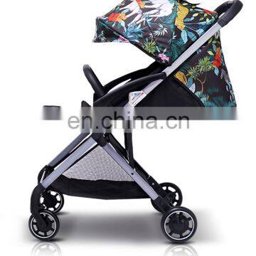 Lightweight Foldable Pushchair High Landscape Pram Baby Stroller photo-3