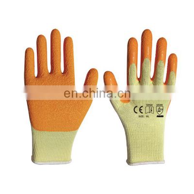 High Elasticity  High Grade Latex Dipped Indusrtrial  Work Glove With